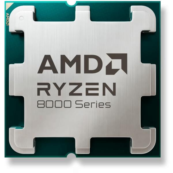 Amd 100-000001590 Ryzen 7 8700F Tray, AMD AM5, 8-Core HT, 4.10 GHz, 16 MB L3