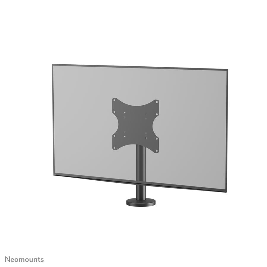Neomounts DS42-430BL12 bolt-down TV desk mount, 43"/ 109.2 cm, 100x100 mm, 200x200 mm, -30 - 30°