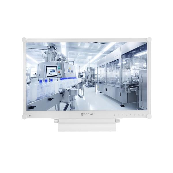 Neovo X-2402 White 23.6inch LED, FHD 1920*1080, 24/7, 300cd/m2, 20.000.000:1(DCR) 5ms (GTG) 170/160,