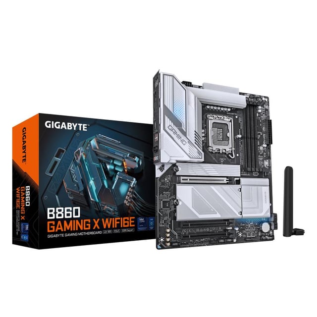 Gigabyte B860 GAMING X WIFI6E, ATX, LGA1851, Intel B860, 4x DDR5, 2.5 GbE, Wi-Fi 6E, USB4, USB-C