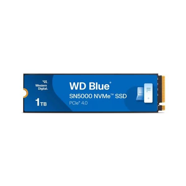 Western Digital WDS100T4B0E SN5000 Blue SSD, 1 TB, M.2 NVMe Gen 4.0, 5150/ 4900 MB/s, 770K IOPS