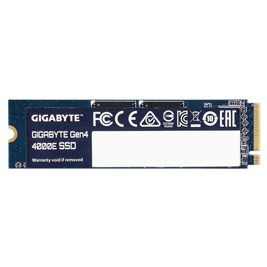Gigabyte G440E500G Gen4 4000E, 500 GB, M.2 2280, PCIe 4.0, 3D NAND, 3600/ 3000 MB/s, Black