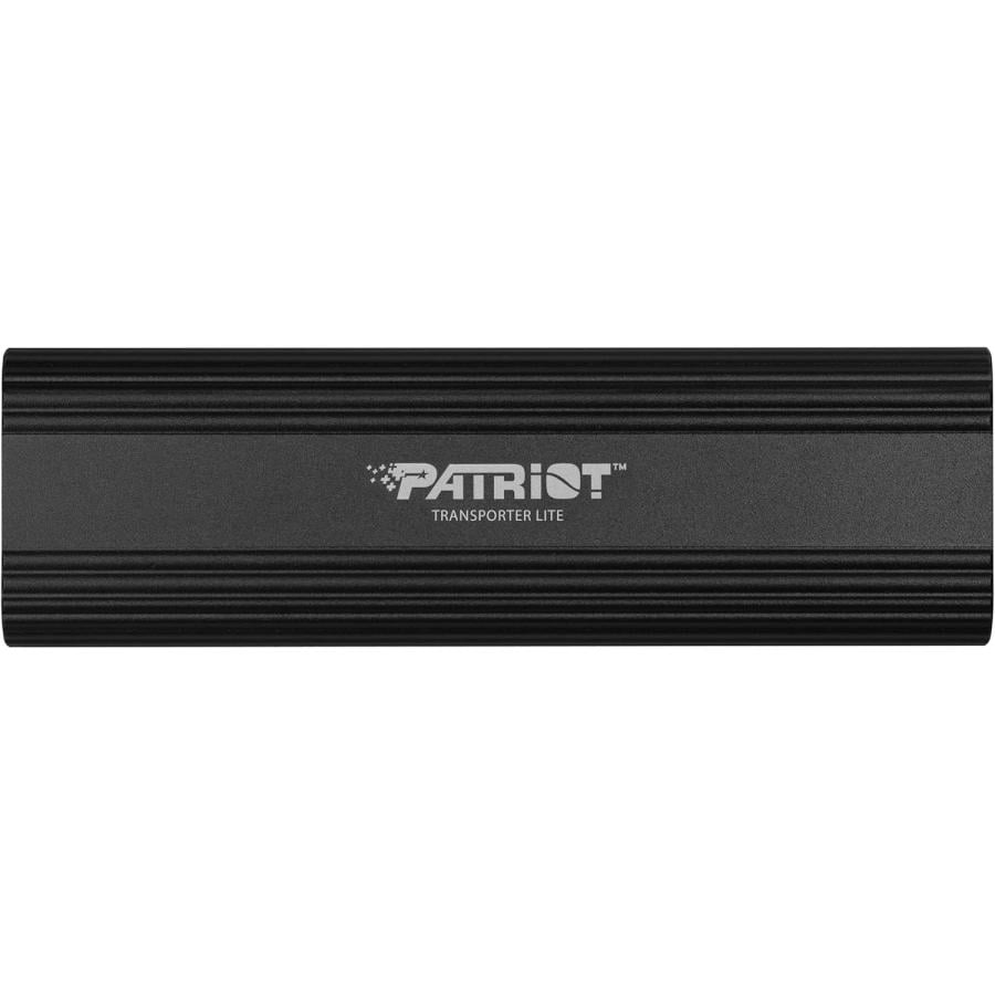 Patriot PTPL4TBPECB Transporter Lite External Portable SSD, 4 TB, USB Type-C, 1000 MB/s, Black