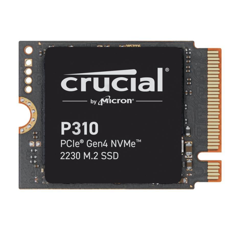 Crucial CT2000P310SSD2 SSD P310 SSD, 2 TB, M.2 2230, PCIe Gen4 NVMe, 3D NAND, 7100/ 6000 MB/s