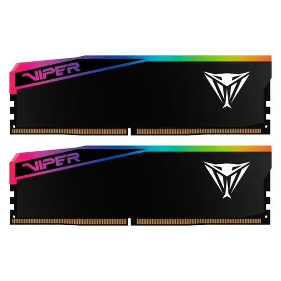 Patriot VEUR548G6028K Viper Elite 5 RGB Ultra Dual Kit, DDR5, 48 GB (2 x 24GB) 6000 Mhz, CL28
