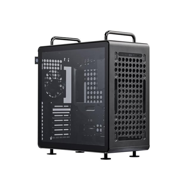Cooler Master Q540-MGNN-S00 Compact 40, 64L chassis, ITX to full-size E-ATX, Black
