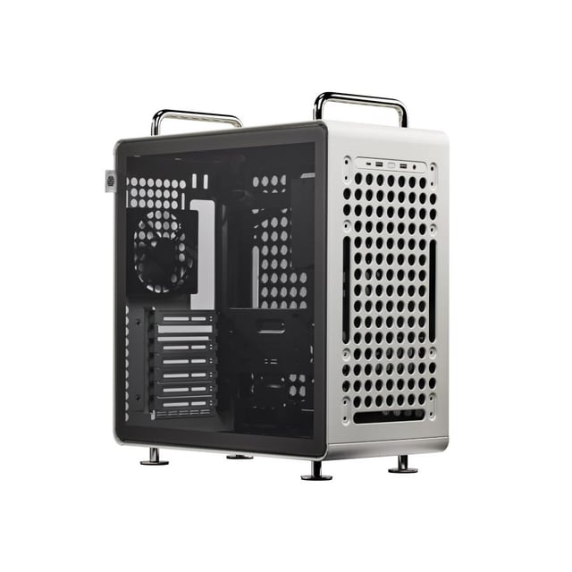 Cooler Master Q540-LGNN-S00 Compact 40.64L Midi-Tower, eATX, Window, Steel, Gray