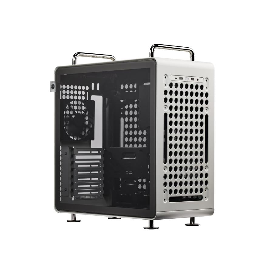 Cooler Master Q540-LGNN-S00 Compact 40.64L Midi-Tower, eATX, Window, Steel, Gray