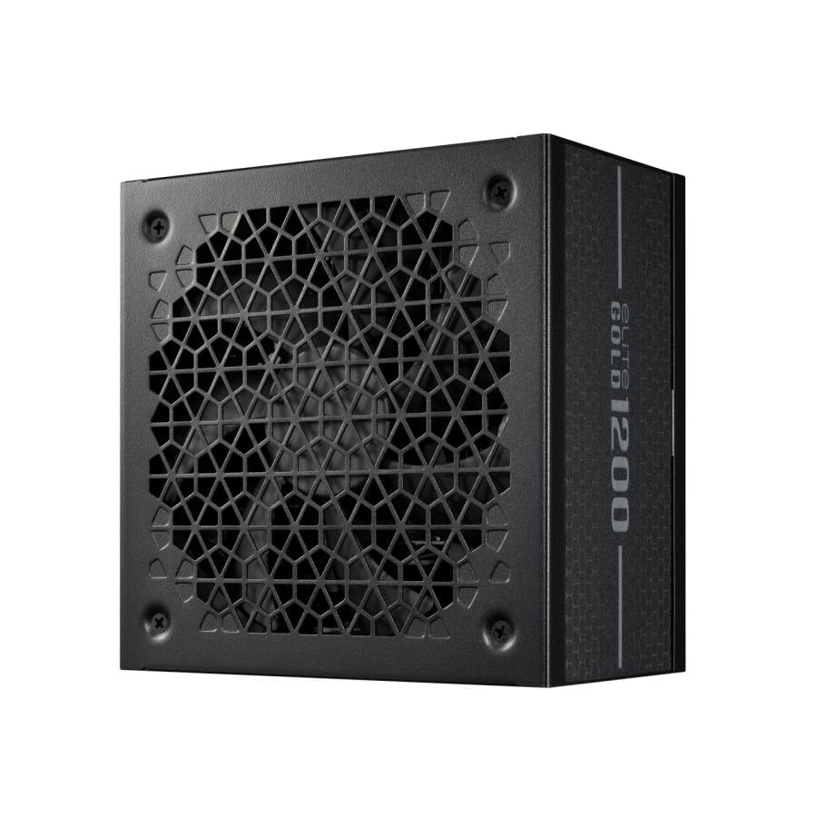 Cooler Master MPW-C001-AFAG-BEU Elite Gold PSU, ATX 3.1, 1200 W, 80+, 120mm, FDB bearing fan