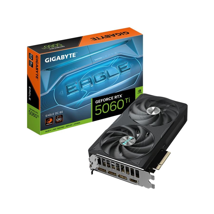 Gigabyte GV-N506TEAGLE OC-8GD GeForce RTX 5060 Ti EAGLE OC 8G, 8GB GDDR7, 128 bit, PCIe 5.0