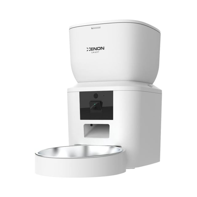 XENON Smart X8604 Smart Automatic Cat Feeder, White