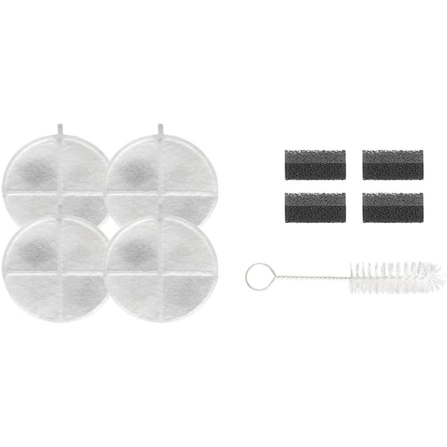 XENON Smart X8780 Smart Cat Water Fountain 4-Piece Spare Filter, 8650 Compatible, White