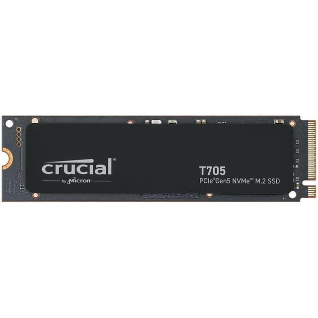 Crucial CT1000T705SSD3 T705 SSD, 1 TB, M.2, MVME, PCIe Gen5, 13600/ 10200 MB/s