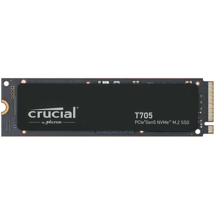 Crucial CT1000T705SSD3 T705 SSD, 1 TB, M.2, MVME, PCIe Gen5, 13600/ 10200 MB/s