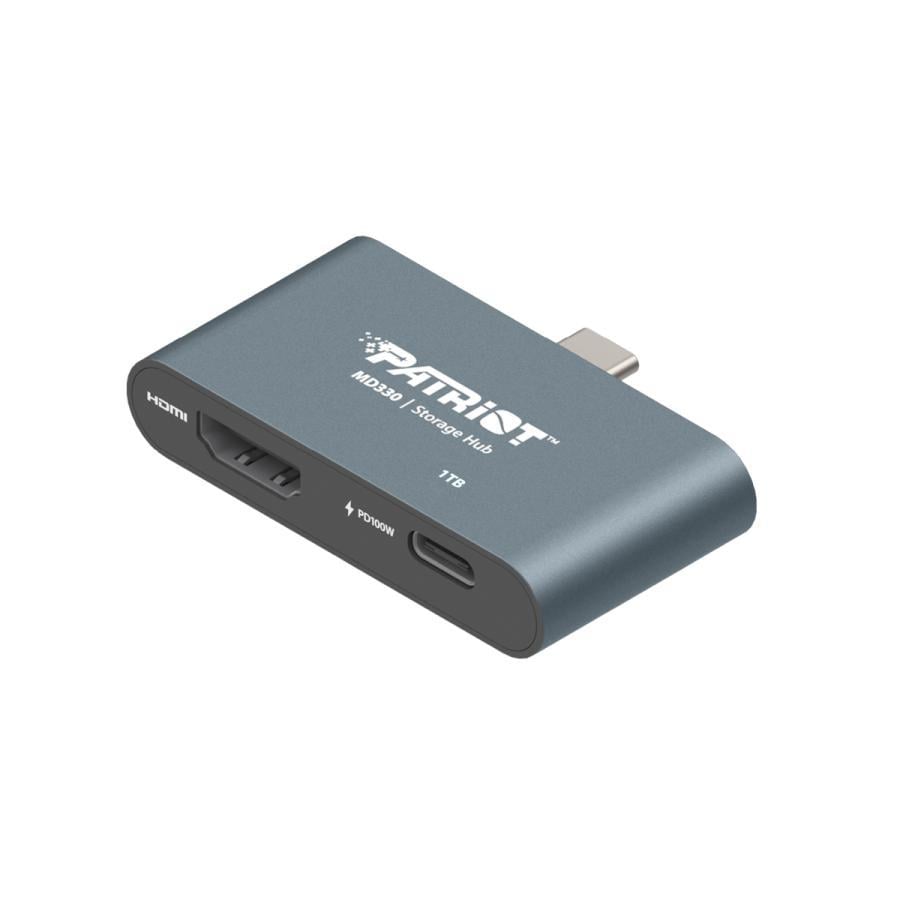 Patriot PMD1TH013 MD330, Mobile 1TB Storage Hub (USB 3.2GEN 1:HDMI/USB PD)