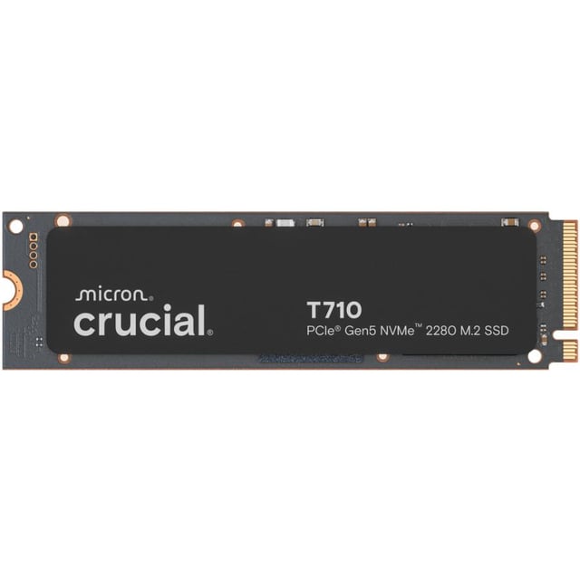 Crucial CT4000T710SSD8 T710 SSD, 4 TB, M.2, PCIe Gen5, NVMe, 14500/ 13800 MB/s