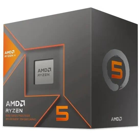 AMD Ryzen 5 8600G 100-100001237BOX, AMD AM5, 6-Core HT, 4.3/ 5 Ghz, 16 MB, Radeon 760M, 65W, Boxed