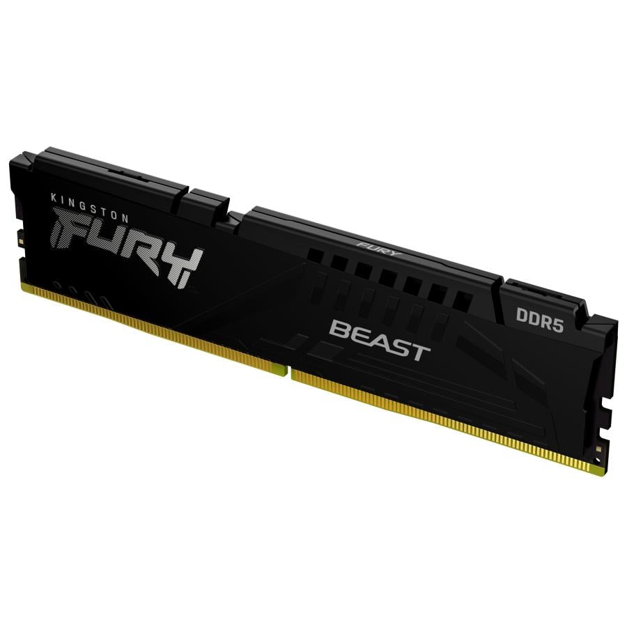 Kingston KF552C40BB-16 Technology FURY Beast DIMM, 1x 16 GB, DDR5, 5200 Mhz, CL40, Black