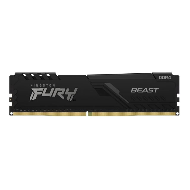 Kingston KF432C16BB/32 FURY Beast DIMM, 1x 32GB, DDR4, 3200 Mhz, CL16, Black, 288-pin