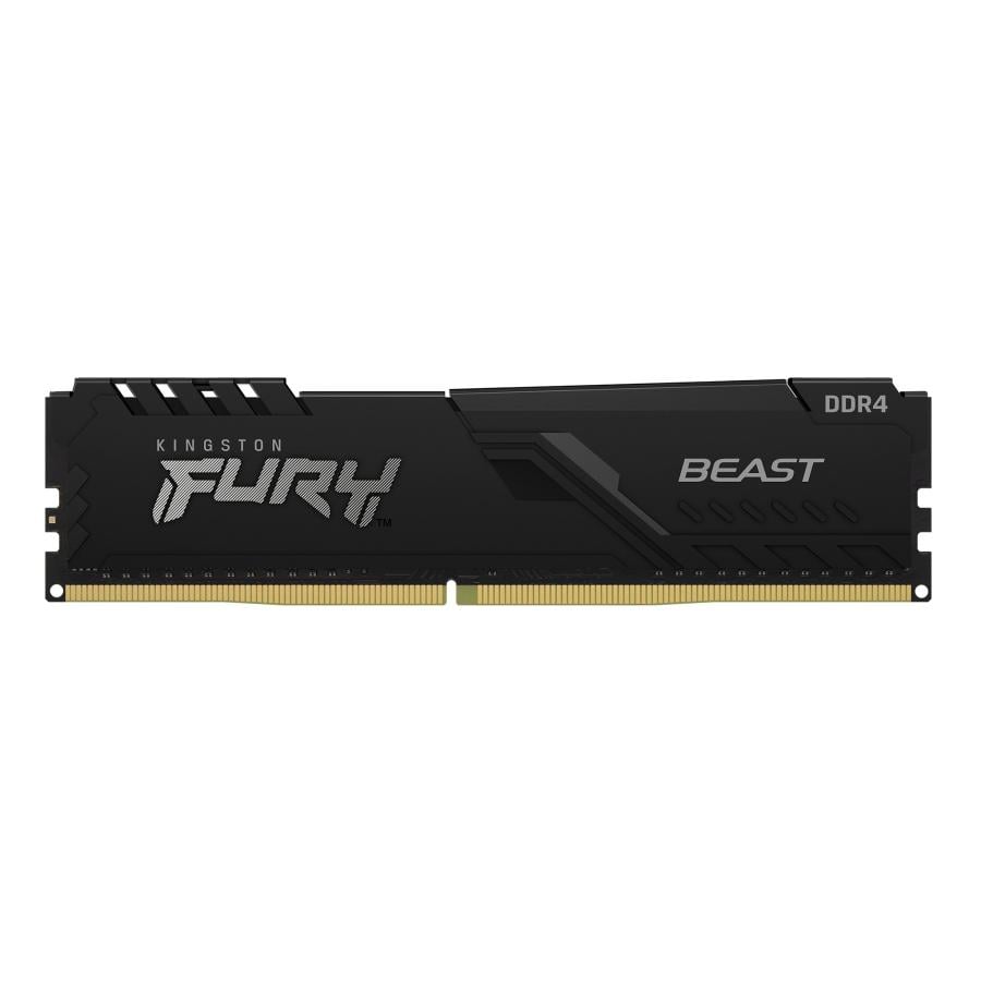 Kingston KF432C16BB/8 FURY Beast DIMM, 1x 8GB, DDR4, 3200 Mhz, CL16, Black, 288-pin