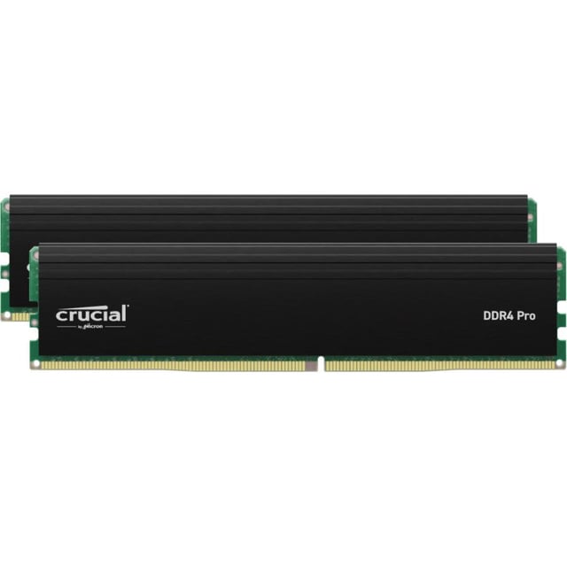 Crucial CP2K16G4DFRA32A Pro DIMM Kit, 32GB, DDR4, 3200Mhz, CL22, 8Gbit/16Gbit