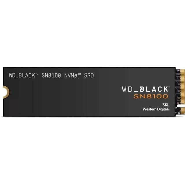 Western Digital WDS400T1X0M-00CMT0 WD BLACK SN8100, 4TB, M.2, PCIe Gen 5, 3D V-NAND TLC, 14900 MB/s