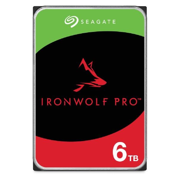 Seagate ST6000NT001 IronWolf Pro HDD, 6 TB, 7200 RPM, 256 MB, 3.5"