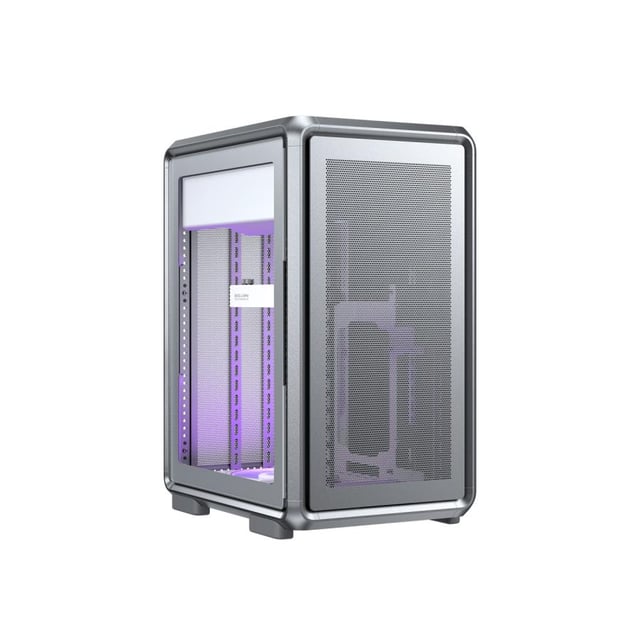 Cooler Master MF400M-SHNN-S00 MasterFrame 400 Mesh Silver, mATX, USB 3.2 Gen 2x2 Type-C, Window