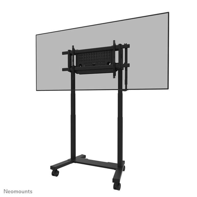 Neomounts FL55-975BL1 Multimedia cart/trolley, 75 - 115", 160kg, motorised, , Black, Steel