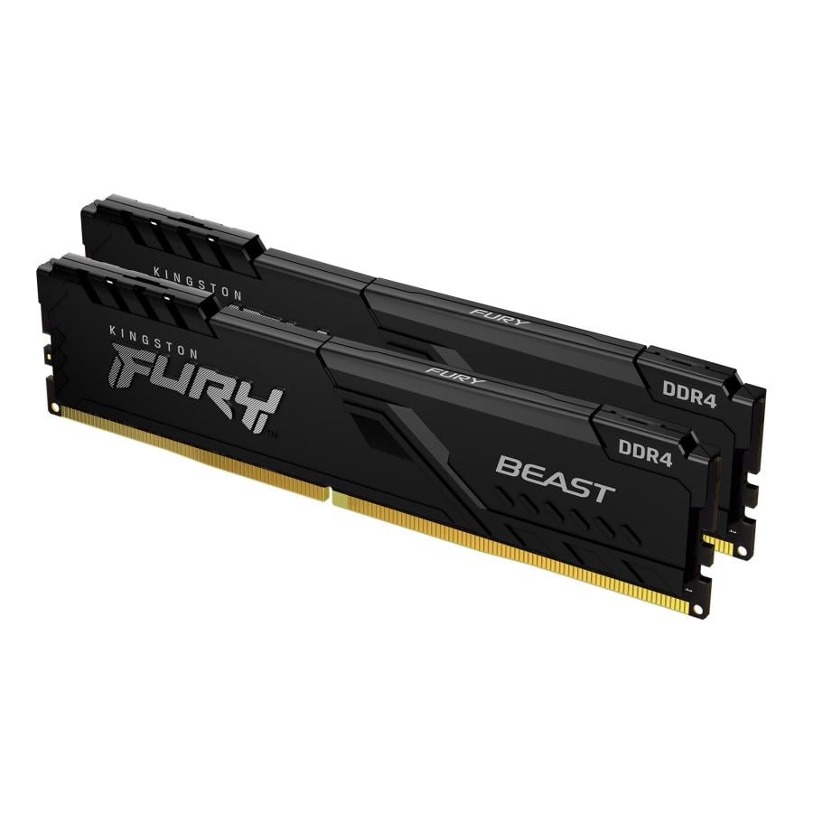 Kingston KF436C17BBK2/16 Technology FURY Beast DIMM Kit, 2 x 8 GB,16GB, DDR4, 3600 Mhz, CL17, HS