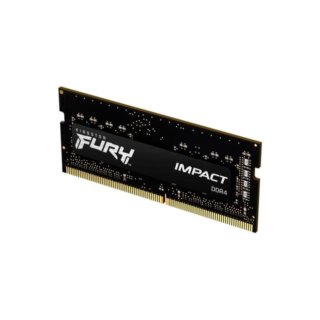 Kingston KF432S20IB/8 FURY Impact SO-DIMM, 1x 8 GB, DDR4, 3200 Mhz, CL20, Black