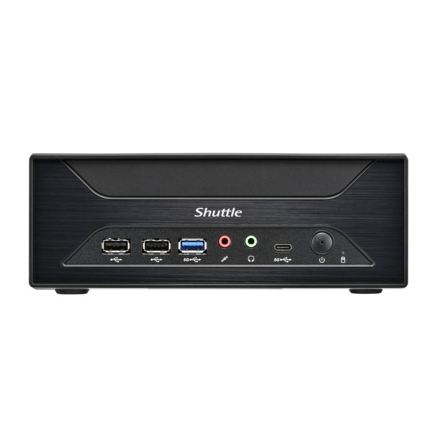 Shuttle PIB-XH81001 XH810 XPC Slim Barebone PC, LGA 1851, Intel H810, 2xHDMI, 1x DP, 1x VGA, 2x COM