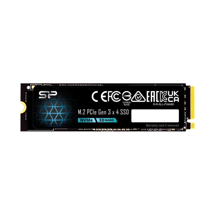 Silicon Power SP128GBP34A60M28 Ace-A60 SSD, 128GB, PCIe Ge3x4, NVMe 1.3, SLC + HMB, 1800/ 600 MB/s