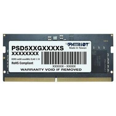 Patriot PSD58G560041S Signature-Line SO-DIMM, 1x 8 GB, DDR5, 5600 Mhz, CL46, 1.1V