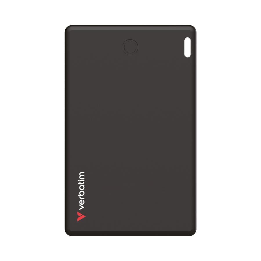 Verbatim 32138 My Finder Card Bluetooth Item Finder 1 pack Black, Dust resistant, Waterproof, IP66