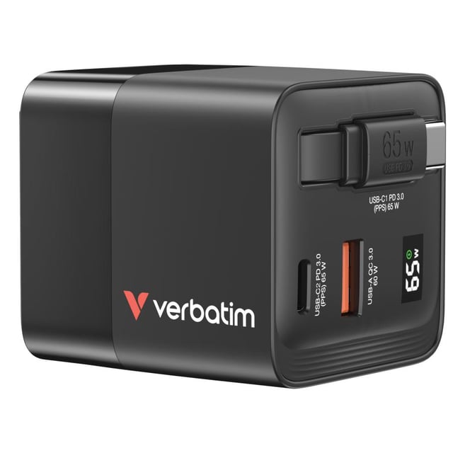 Verbatim GaN Charger 65W