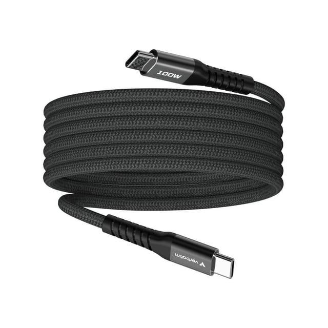 Verbatim 31863 Sync & Charge Magnetic Cable 100W USB-C to USB-C, 480 Mbit/s, 1.2m, Black
