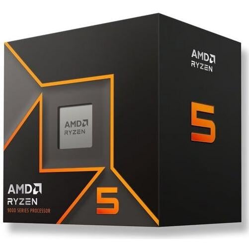 AMD 100-100000718BOX Ryzen 5 9600 Boxed, AM5, 6-Core HT, 3.8/ 5.2 Ghz, DDR5, 32MB, 65W