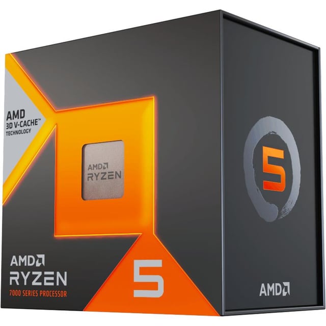 AMD 100-100001904WOF Ryzen 5 7500X3D Box, AM5, 6-Core HT, 4.0/ 4.5 Ghz, 96 MB, 65 W