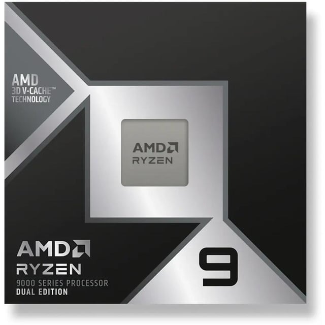 AMD 100-100001978WOF Ryzen 9 9950X3D2 Boxed, AM5, 16-Core HT, 4.3/ 5.6 Ghz, 192MB, DDR5, 200W
