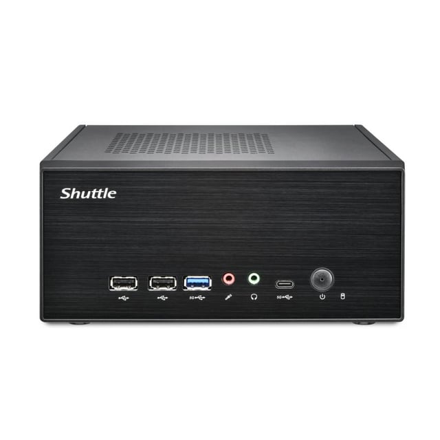 Shuttle XB860G2 XPC Slim Barebone, S1851, DDR5, DP, HDMI, 2x LAN 1G + 2.5G, 8x USB, 3x M.2, 24/7