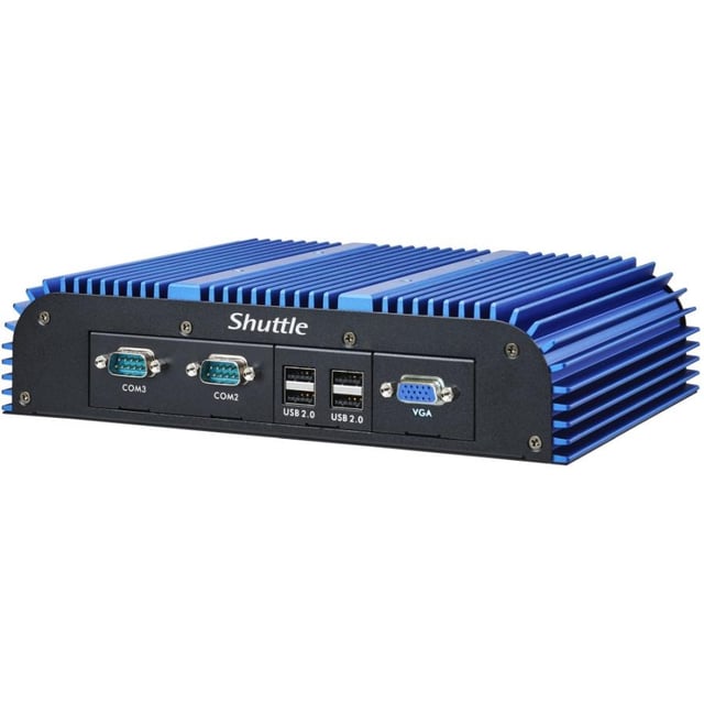 Shuttle BPCAL02-i5WA Industry Box-PC, Core i5-1235U, Win10 IoT, 8GB, 250GB M.2 SSD, 2x LAN, 3x COM