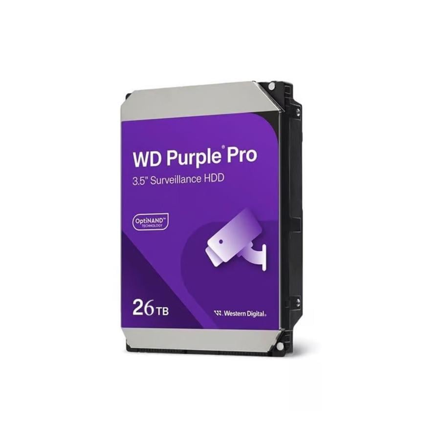 WESTERN DIGITAL WD260PURP WD Purple Pro Internal HDD, 26TB, 3.5inch, SATA3, 7200RPM, CMR, 287MB/s