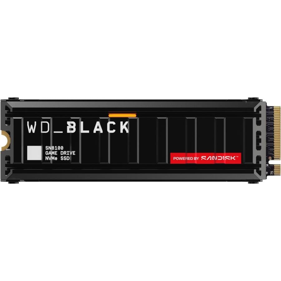 Western Digital WDS200T1XHM-00CMT0 SN8100 Black SSD, 2TB, M.2 2280, NVMe, 14900MB/s, Heatshield