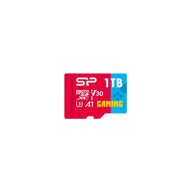 Silicon Power SP001TBSTXDV3V1NSP Superior Gaming MicroSDCX, 1 TB, A1, V30, UHS-1 U3, 100MB/s
