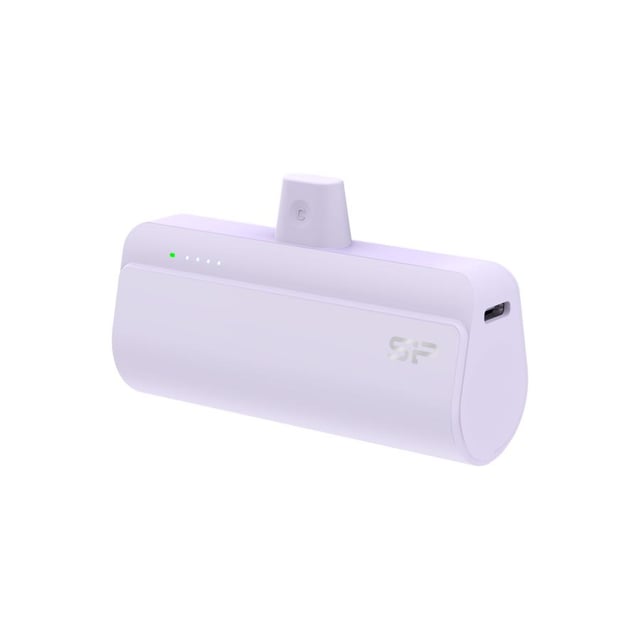 Silicon Power SP5K0MAPBKQD500U QD50 Powerbank, 5000mAh, USB Type-C, QC 4.0 + PD, Paars