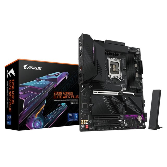 Gigabyte Z890 A ELITE WIFI7 P Z890 AORUS ELITE WIFI7 PLUS, Intel LGA1851, Core Ultra Series 2, DDR5
