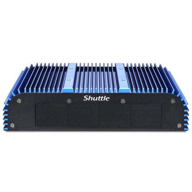 Shuttle BPCRL02-i3 industrial Box-PC Mini Barebone, i3-1315U, SO-DIMM, 2x LAN, fanless, 24/7, 90 W