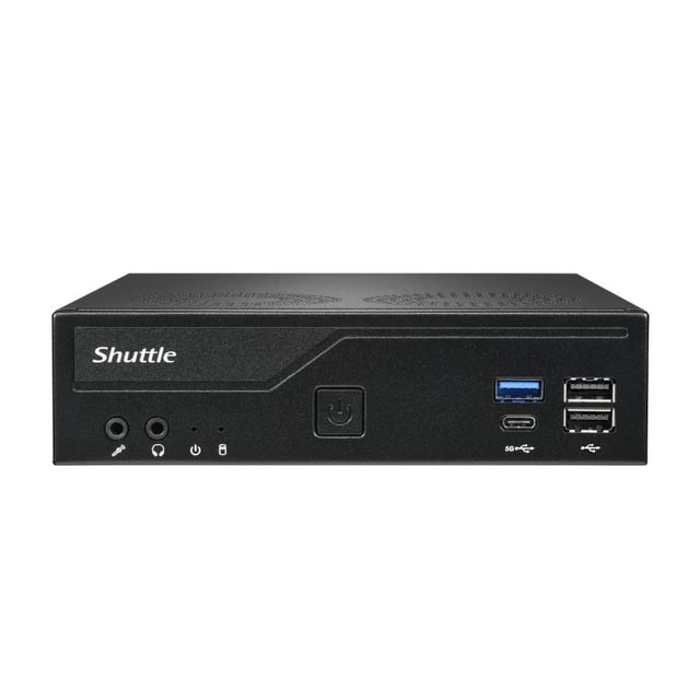 Shuttle DH610V2_Bundle_8GB DH610V2 XPC Slim Mini PC Barebone promotional bundle w/ 8GB DDR5, 120W