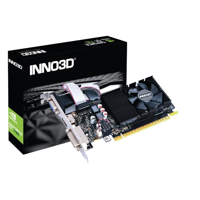 INNO3D N73P-BSDV-M3BX GeForce GT730, 4GB SDDR3, 64-bit, 902, 1600MHz, DVI+VGA+HDMI, Fan